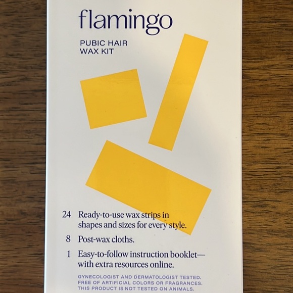 FLAMINGO Pubic Hair Wax Kit, Face Wax Kit, Mons Mist & Ingrown Spot Treatment - Picture 2 of 9